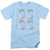 I Love Lucy Lucy Squared T Shirt Mens Licensed Classic TV Show Light Blue