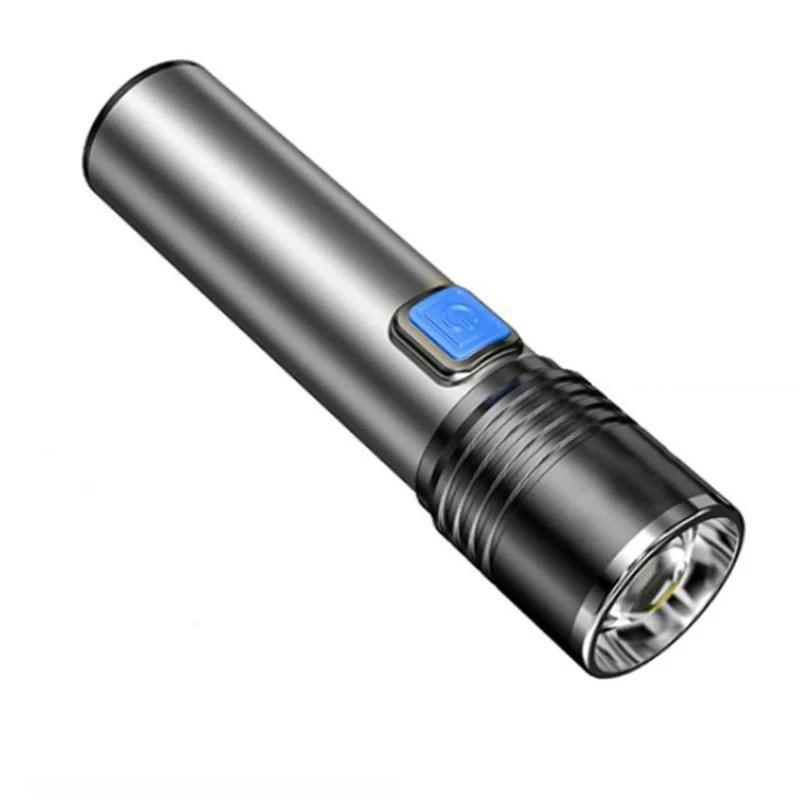 

Mini Portable 365nm UV Flashlight Zoomable Ultraviolet Torch USB Rechargable For Pet Bacterium Detection Waterproof Black Light