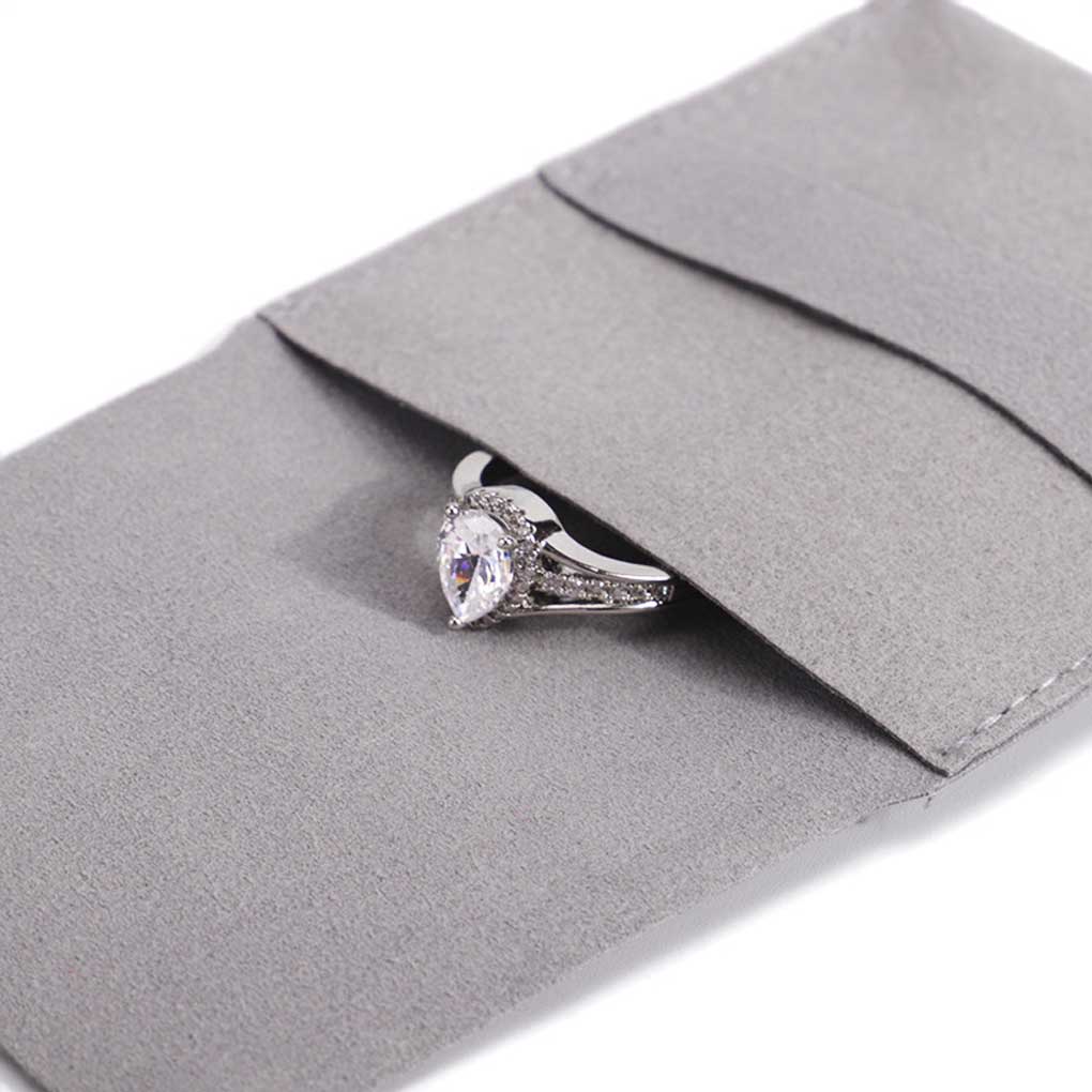 Ohrringe Halskette Beutel Schmucktasche Ring Mikrofaserbeutel Aufbewahrung Geschenke Organizer Auslage Weihnachtsfeier Beutel