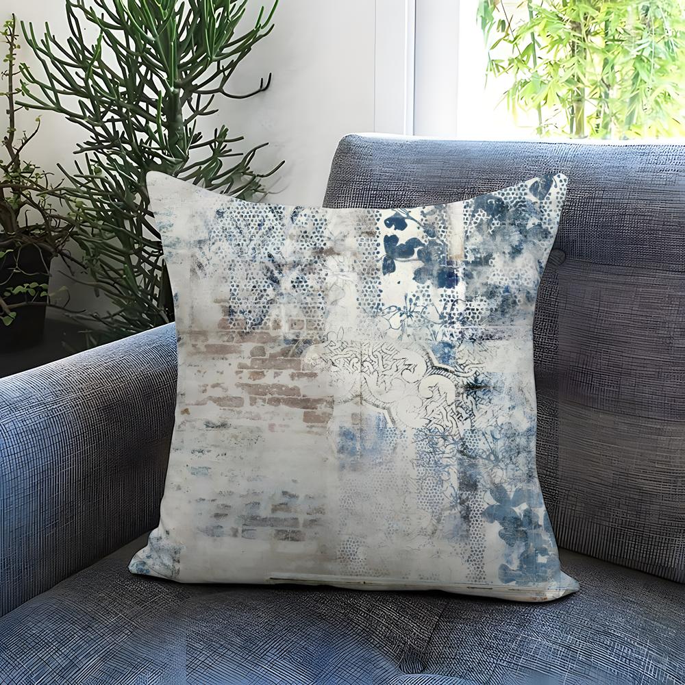 Abstract Texture Cushion Cover Comfortable Reversible Pillow Cover Ideal for Car Sofa Bedroom  Beyond