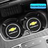 2 Stück Silikon-Untersetzer Auto-Wasserbecher-Pad Anti-Rutsch-Matte Auto-Innenraum Für Camaro Colorado Cobalt Silverado Beat Groove