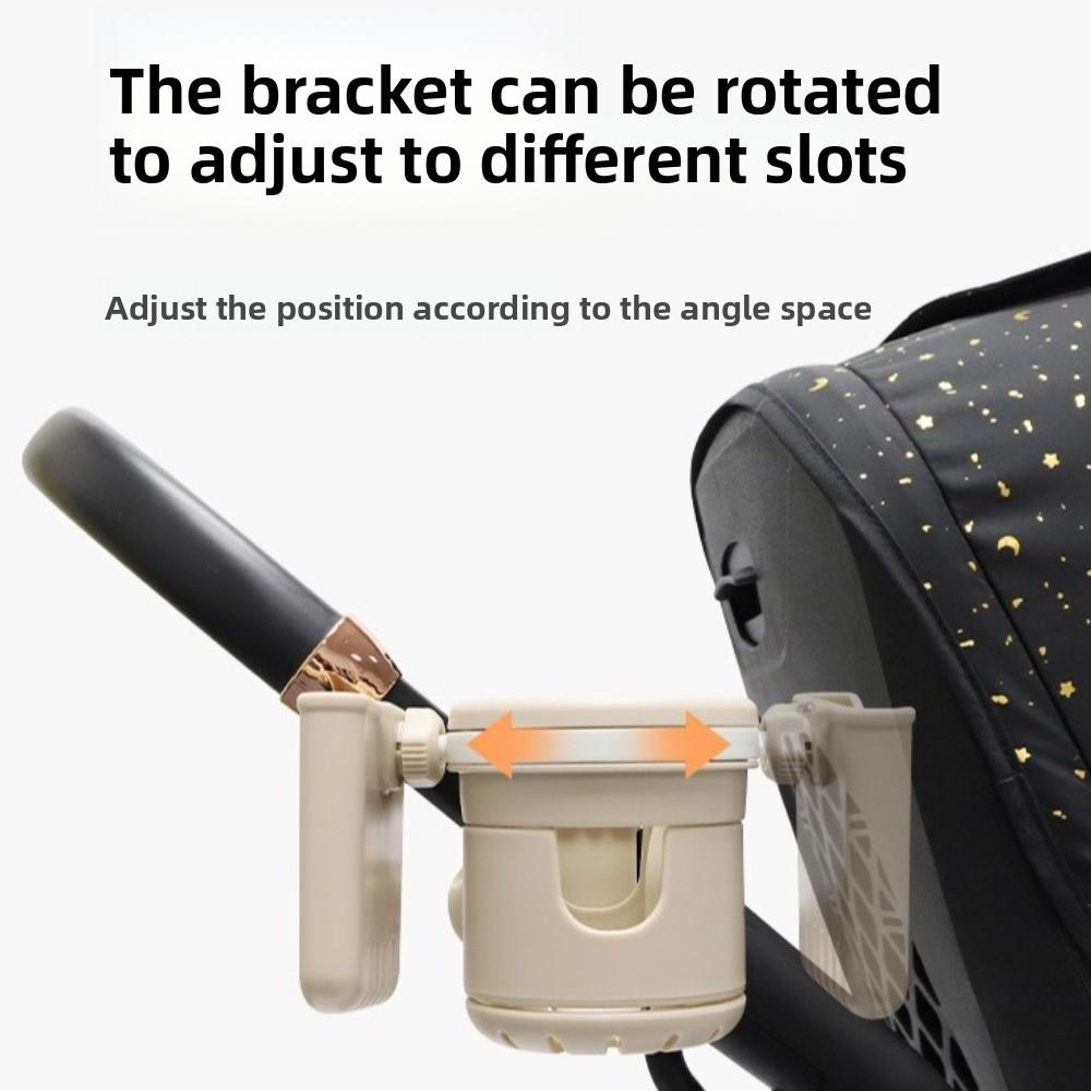 Large Caliber Baby Stroller Cup Holder Anti-slip Stroller Water Bottle Organizer  Children