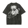 Anime Jujutsu Kaisen Choso Harajuku Retro Prané Tričko Bavlna Pánské Streetwear Nadměrné Dámské Krátký Rukáv Unisex Top