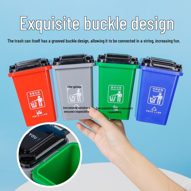 Children's Garbage Sorting Educational Toy for Boys and Girls – Desktop Trash Can Game for Early Learning