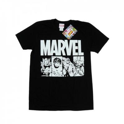 Mens Comics Action Tiles T-Shirt