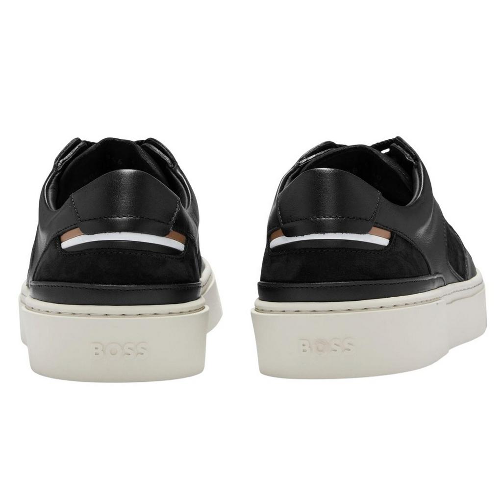 BOSS Herren Gary Leder Tennisschuhe