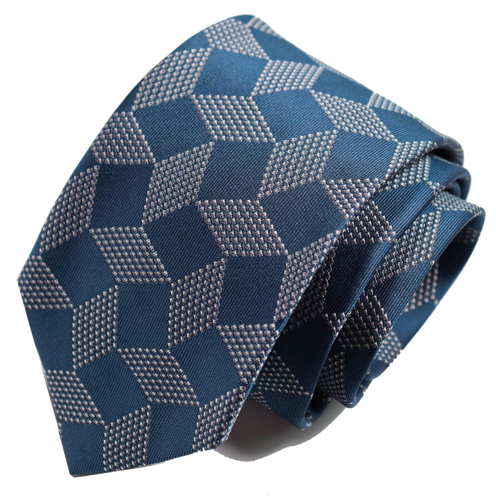 

Michiko London KOSHINO Геометрический шелк Сделано в Италии с японским Идеальный подарок для мужчин и Зеленый галстук, Ткань, 100% шелк, Женщины, Унисекс, mki-015-C,