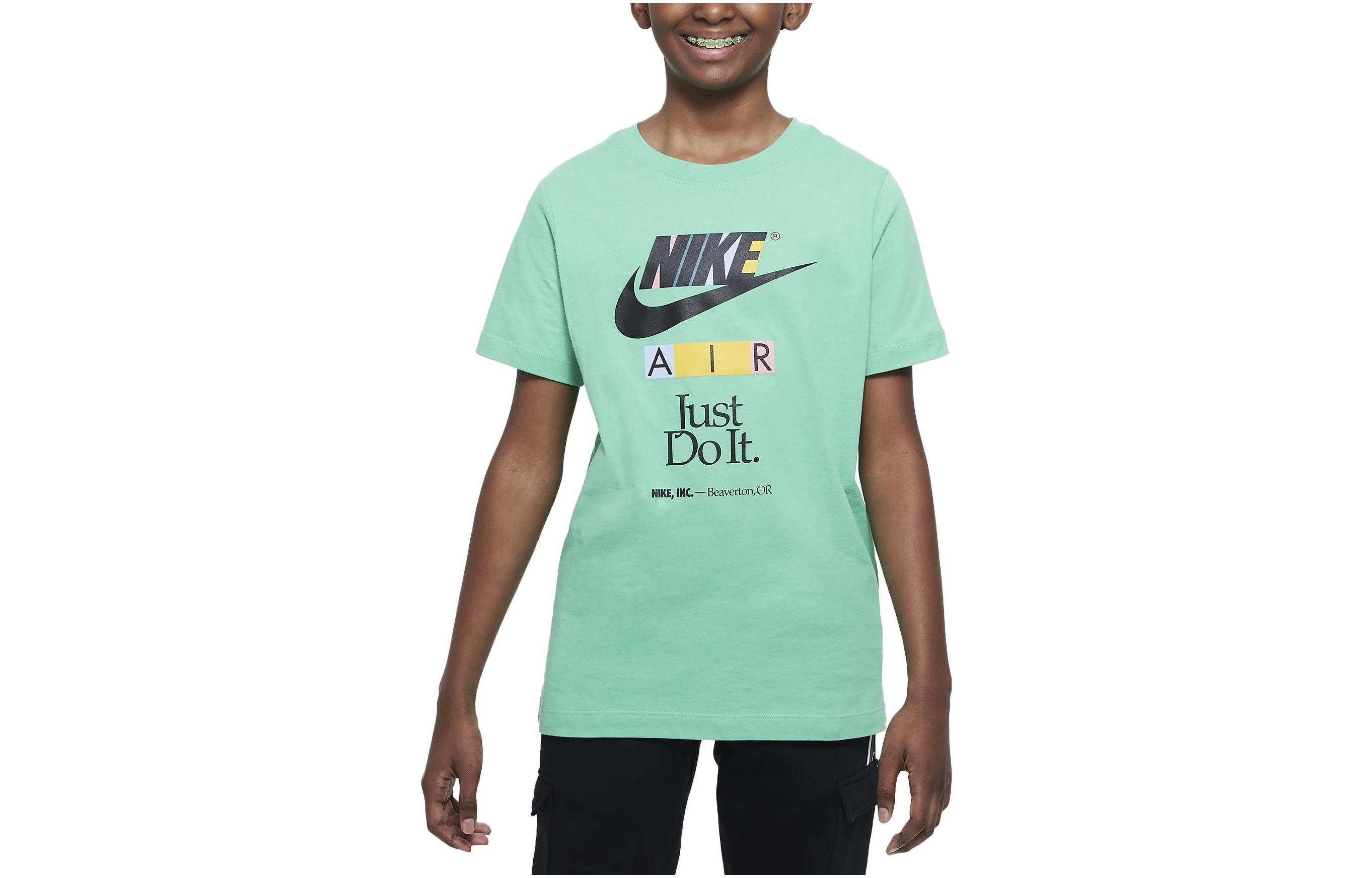 

Nike Kids T Shirts Crew Neck Moderate FD0829-363 XL