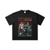 260 GSM Double Yarn 32 Count 100% Cotton Demon Slayer V93 Kokushibo X Tokito Print Unisex Heavy Cotton T Shirt