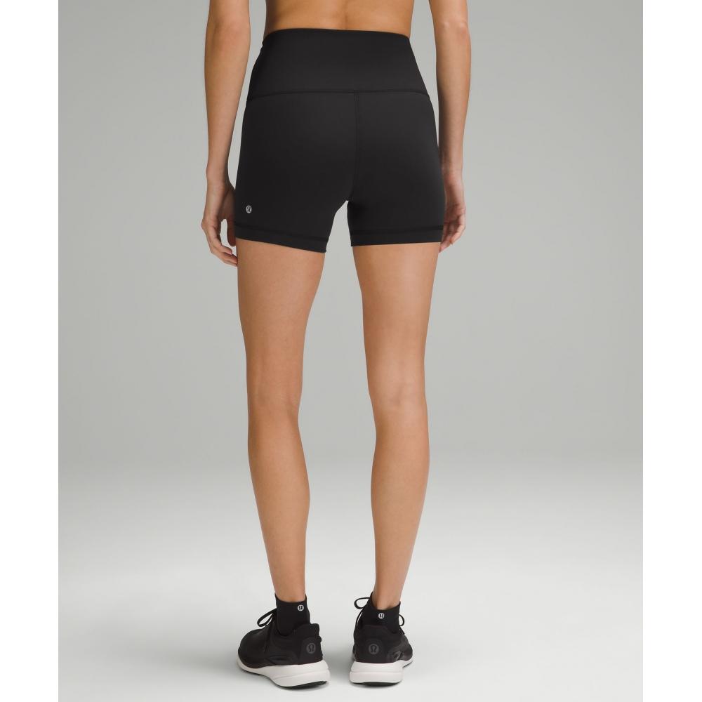 Lululemon Wunder Train High Rise Short 4  Black