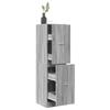 VidaXL Apothecary Cabinet Sonoma Grey 40x41x144.5cm Engineered Wood, Apothecary Chest, Apothecary Furniture, Chest To 3309641
