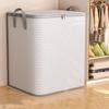 Storage Box for Clothes and Quilts Large Capacity Organizer Bin Dustproof Foldable Bag for Wardrobe Moving Home Use