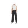 Nike Sportswear Fashion Comfortable Trendy Simple Solid Color Wide Leg Casual Pants Women bottoms Black II1870-032