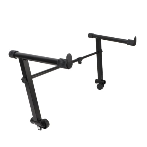 Keyboard Stand Riser, Keyboard Stand Extension AL S Electronic Piano Keyboard Rack, 2-Tier Riser, Width Adjustable from 42 To 75 Cm