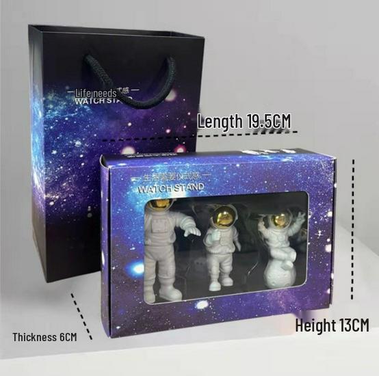 Astronauten-Figur-Ornament für Wohnzimmer oder Kinderzimmer - Weihnachtsgeschenk-Deko Weltraumfahrer