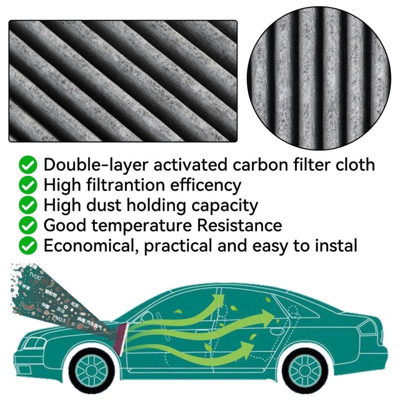 27277-76N0A Pollen Cabin Air Filter For Nissan Pathfinder R53 Rogue X-Trail T33 Qashqai III J12 2021 2022 2023 2024 27277-6RC0A
