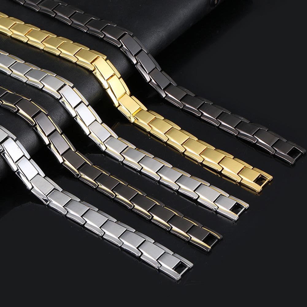 Bracelet Magnétique Tendance Homme Femme Santé Énergie Thérapie Bijoux Arthrite