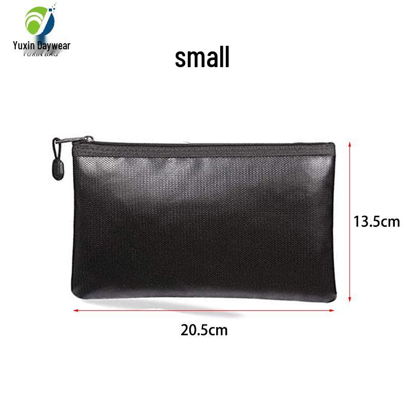 Fireproof Waterproof A4 File Bag: High Temp Resistant, Moisture-Proof, Thickened Archive Storage for Home or Business.