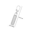 10Pcs Metal Zipper Pulls Replacement Detachable Zip Slider for Backpacks Jackets Purses Footwear Clothing Luggage Zipper Repair