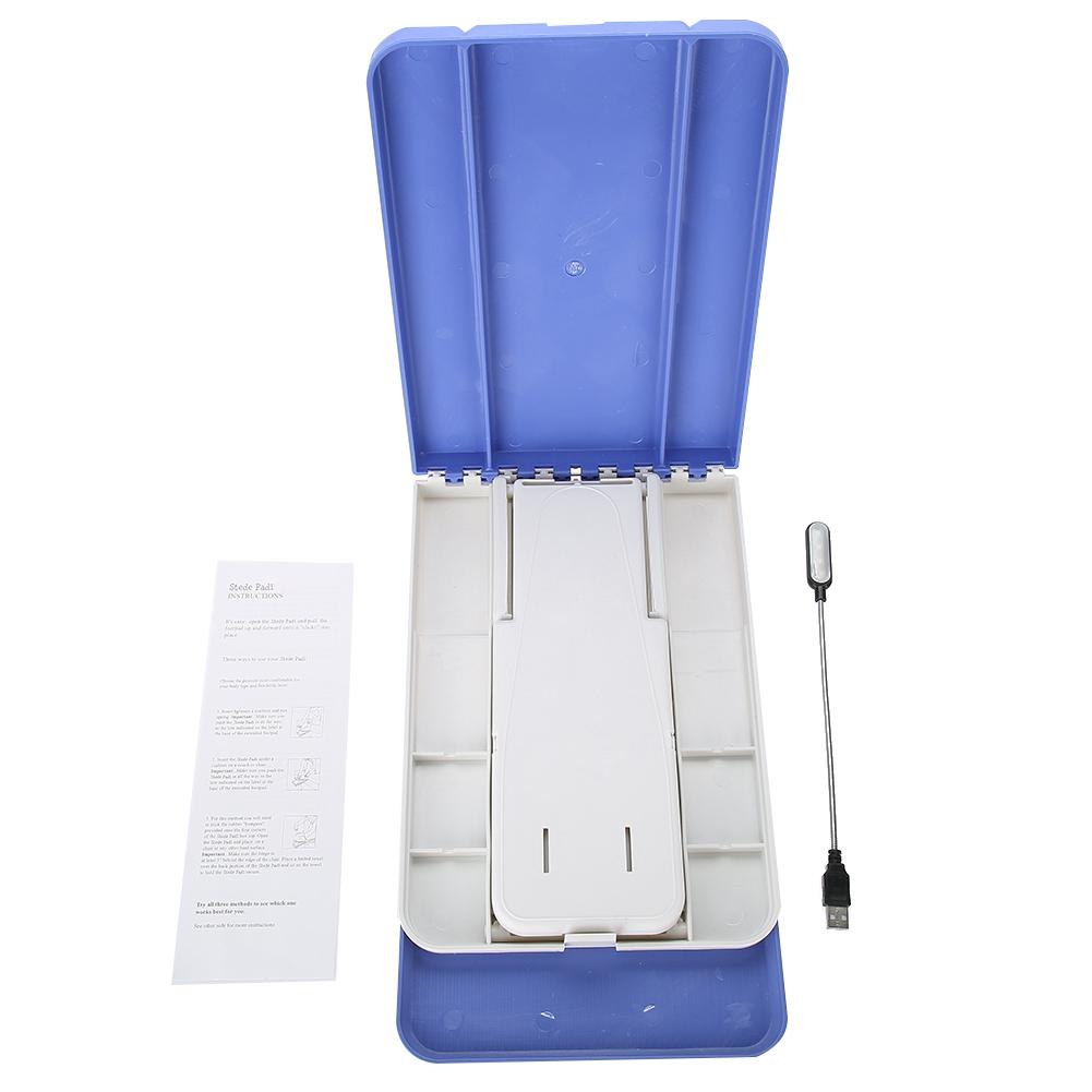 

Регулируемый инструмент для педикюра, подставка для ног, инструмент для маникюра и педикюра с подсветкой