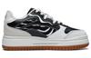 Li Ning Future C1 Slip Resistant Abrasion Resistant Low Top Skateboard Shoes Women's Black White AGCT244-4