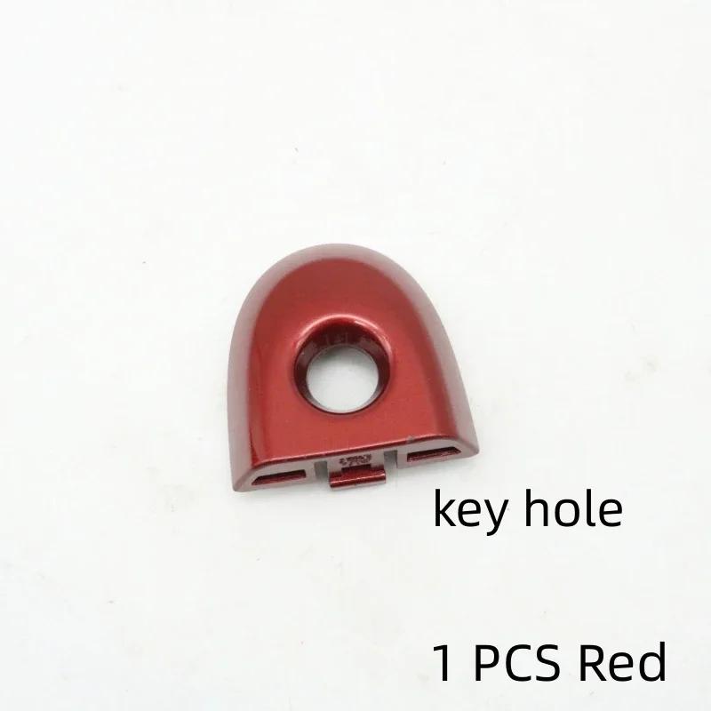 Door Lock Cover With Key Hole Left Right Outer Handle Cap Lid For Nissan Tiida March IV Micra K13 JUKE F15 Cube Z12 2010-19