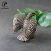 193g Antique Copper Big Flying Eagle Statue Animal Sculpture Retro Brass Figurines Miniature Ornament Home Feng Shui Decor