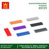 70Pcs/lot 69729 2x6 Light Panel Constructing Blocks Moc Hue Attachments Works With Featuring Brick DIY Spare Parts Plaything Gift