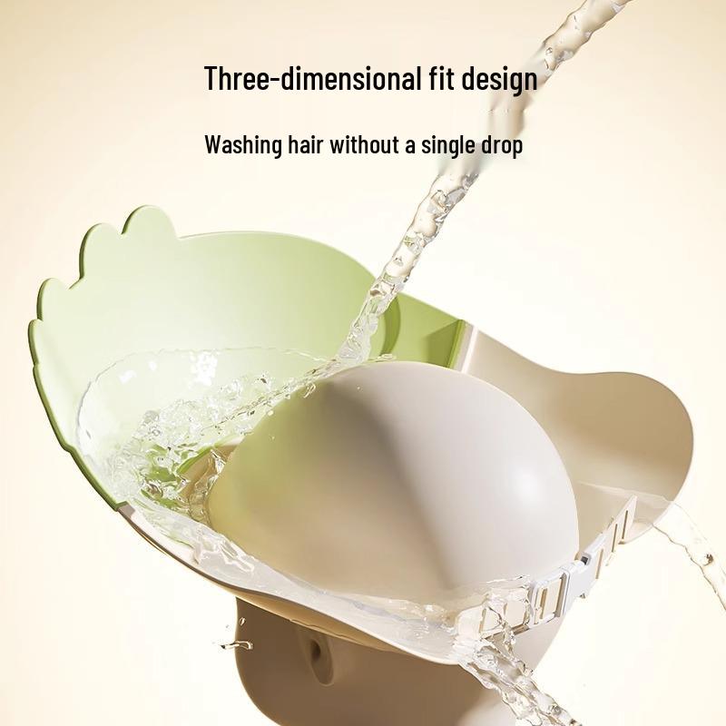 Baby Shampoo Cap: Water-Blocking & Ear Protection for Bathing