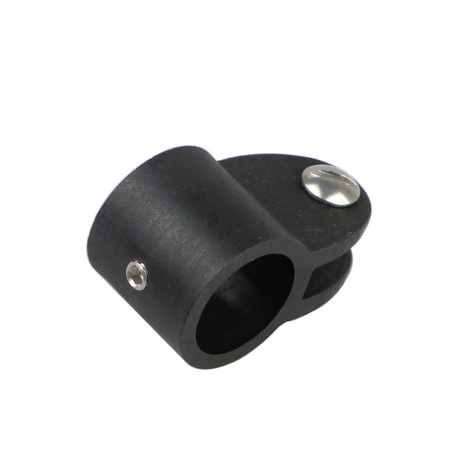 

Нейлоновый комплект фурнитуры для тента: наконечник с проушиной/слайдер с челюстью, хомут для трубы и шарнирные аксессуары one size чёрный