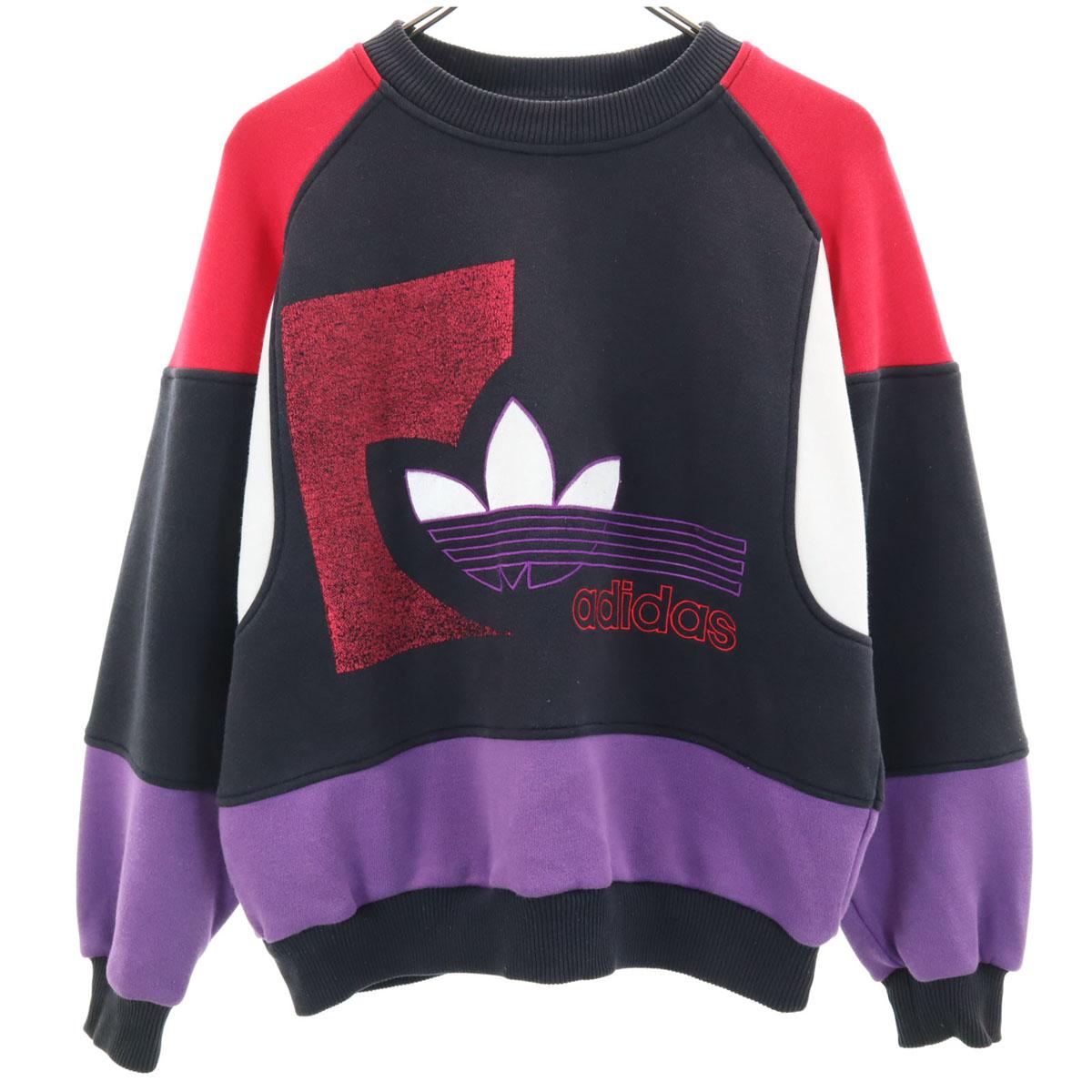 

adidas 80-е Винтаж Descente Логотип Трилистник Тренировочный лонгслив M свитшот Мужской Б/У