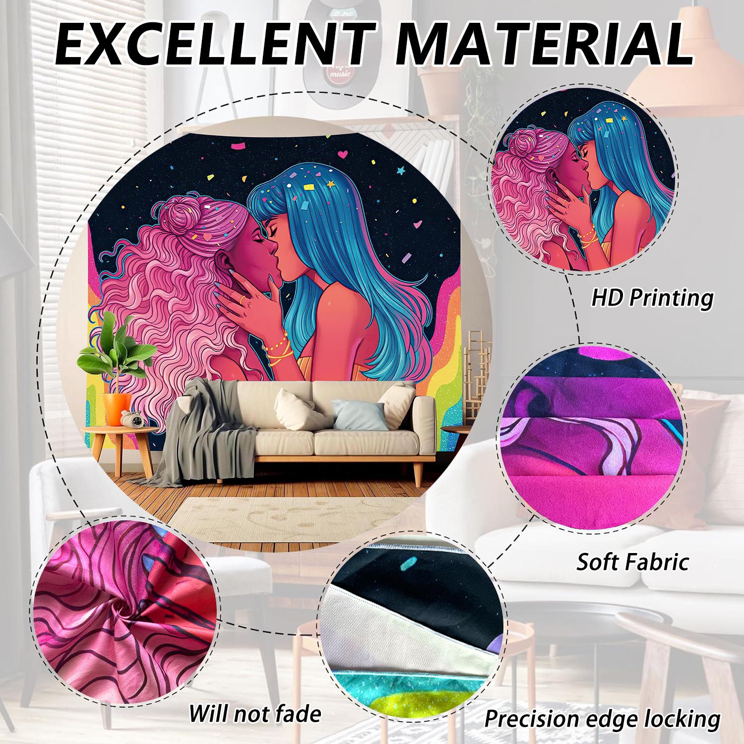 Комната трансформирует фоновую ткань для украшения фоновой картины для подвешивания ткани — фото 4