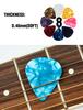SUNLP Thumb Pick Set with 3 Thumb Picks and 9 Finger Picks for and Includes Storage Box and 8 Guitar Picks Set, 12-Piece Electric, Acoustic, Mandolin,
