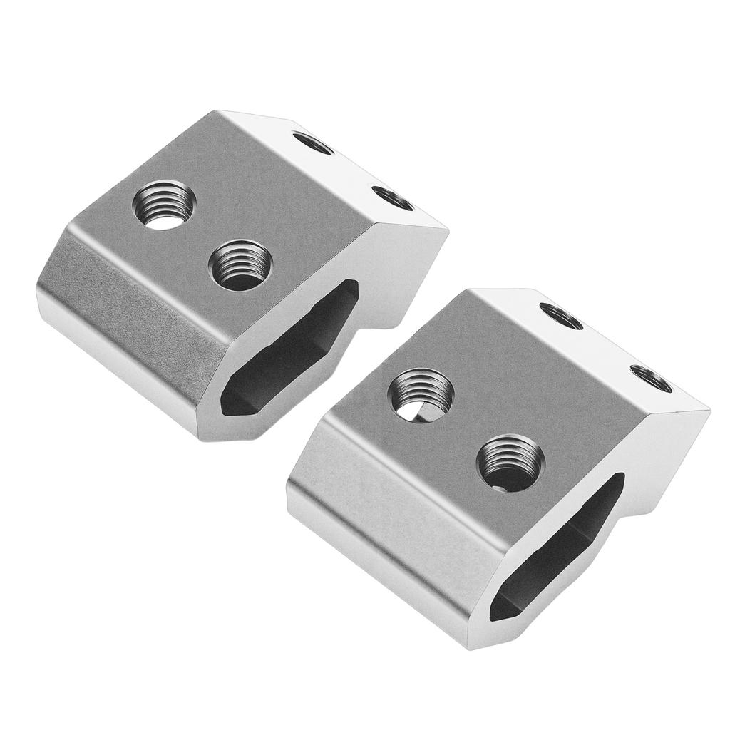 Rail Mount Fit for Tool Box, 2 Pack Space-Saving Rail Clip Set, Side Mount Kit