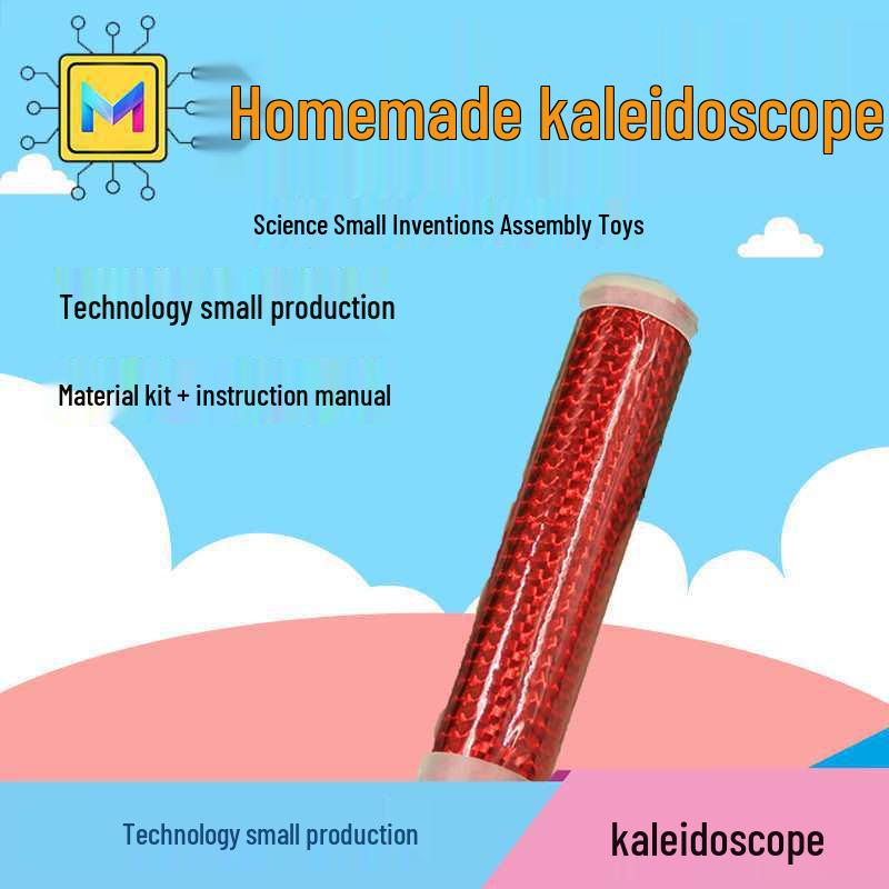 Handmade Kaleidoscope DIY Kit for Kids - Science Experiment & Craft Toy Other