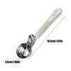 Ice Cream Scoop Stainless Steel Nonstick Anti-Freeze Scooper Spoon Baller For Kitchens Bakeries Buffets Desserts Meatball Cookie