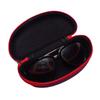 1PC Color Sunglasses Glasses Case EVA Zipper Case, Black Sunglasses Case, Pressure-resistant, Portable, a Must for Cycling Experts