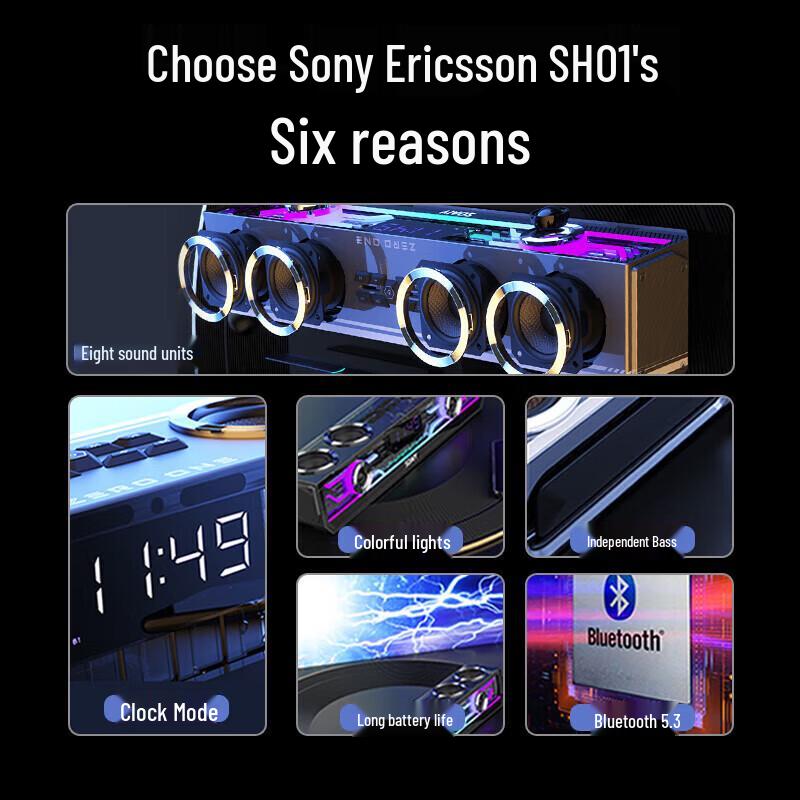 

Soai SH01 Bluetooth Desktop Soundbar