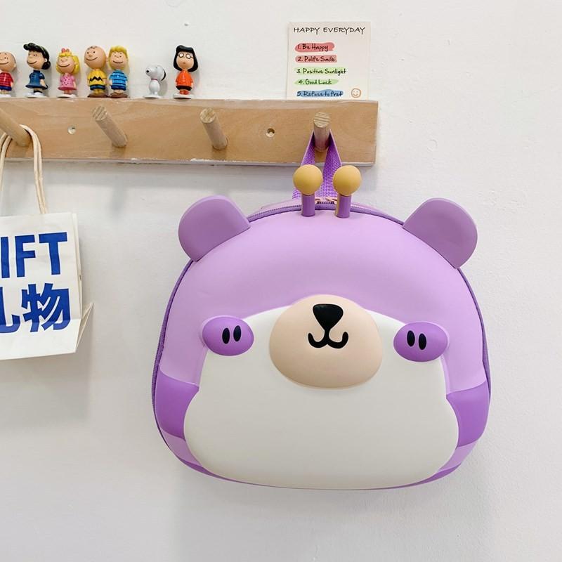 Stylish Kindergarten Cartoon Backpack Soft And Durable Pvc Material For Kids