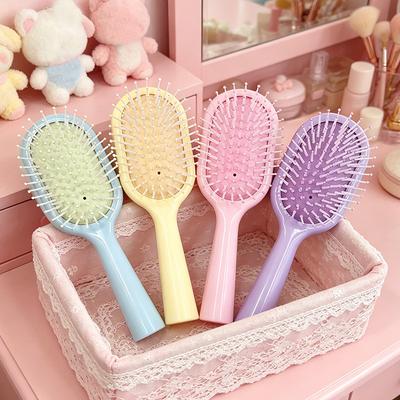 Air Cushion Comb for Massaging Women's Long Hair. The Hair Cushion Comb Is A Cute and Small Comb Designed for Massaging Hair.