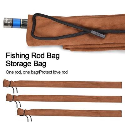 Folding Multifunctional Fishing Tackle Storage Bag Fishing Rod Bag Fishing Gear Accessories Storage Bag