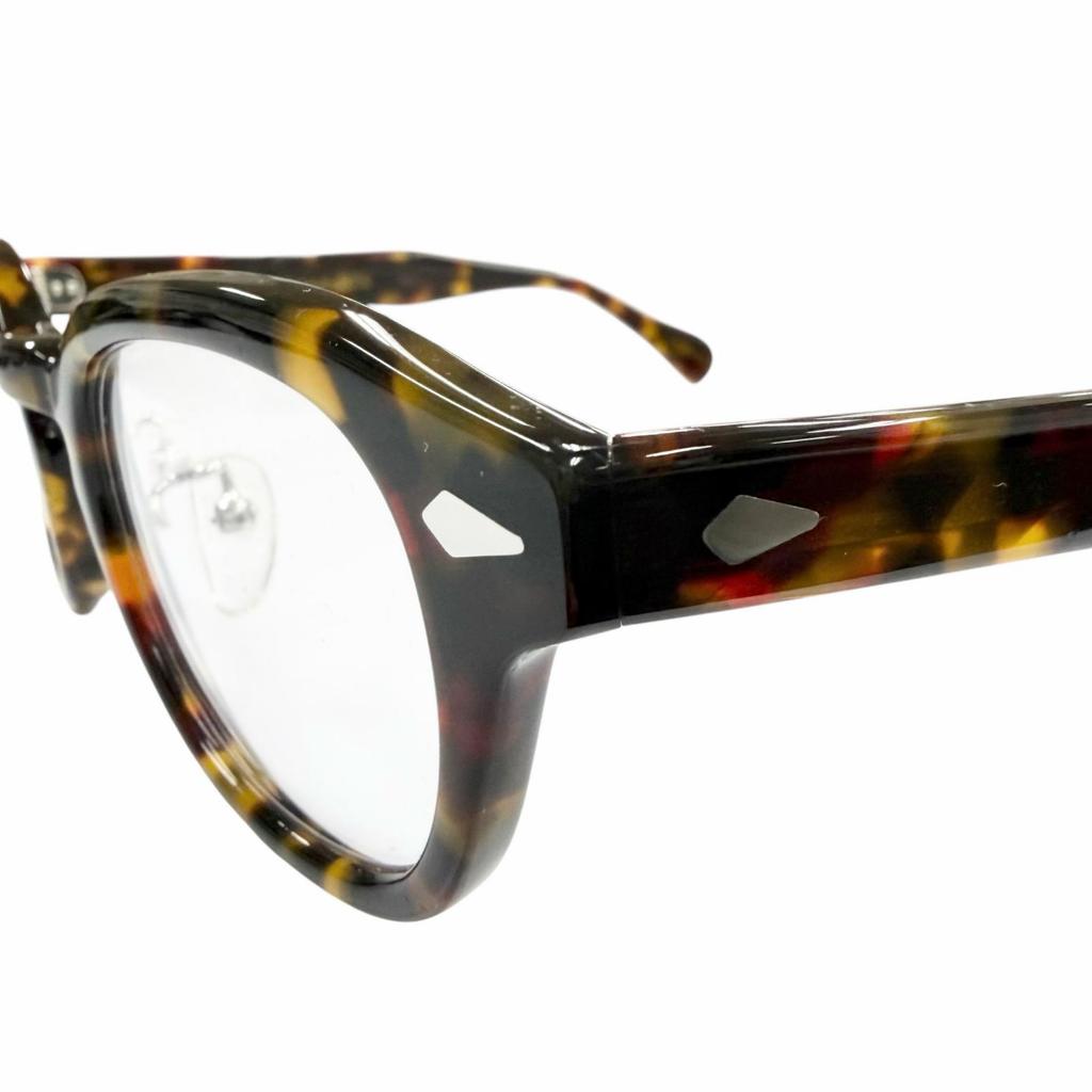 Excellent MOSCOT Glasses LEMTOSH Clear Brown Mens Used