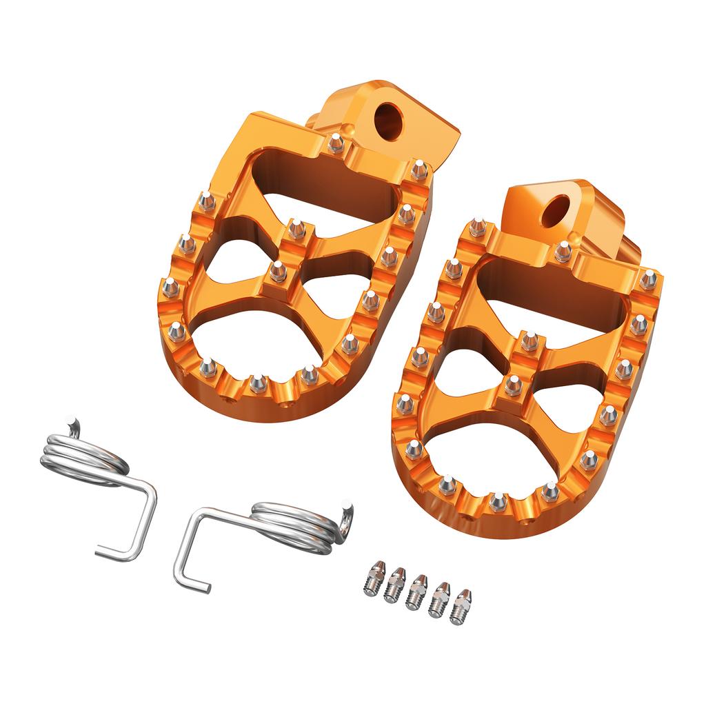 For KTM EXC 300 EXC 250 EXCF 350 EXC 450F 1998-2016 Foot Pegs Footrest Pedals SX 125 SXF 250 SXF 450 XCF 350 XCW 300 XCFW 500
