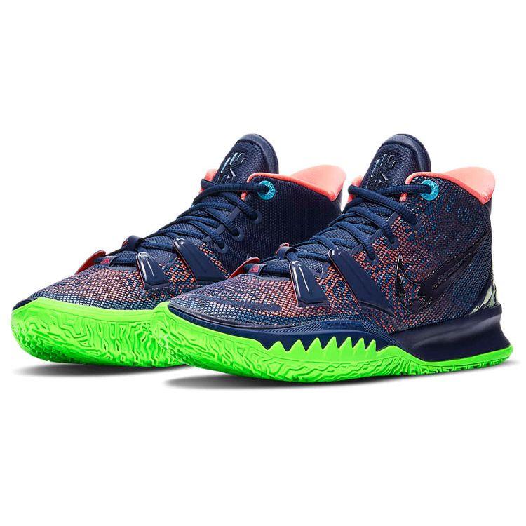 Nike Kyrie 7 Midnight Navy Men Sneakers Blue Lagoon-Pulse CQ9326-401
