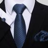 Dress Shirt, Business Tie, Wedding Tie, Men's Tie Three Piece Set