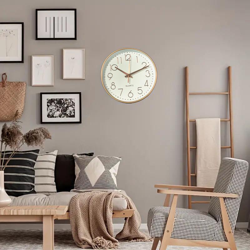 Modern Design Wall Clock Mute Does Not Tick for Kitchen Bedroom Home Decor Sending Friends