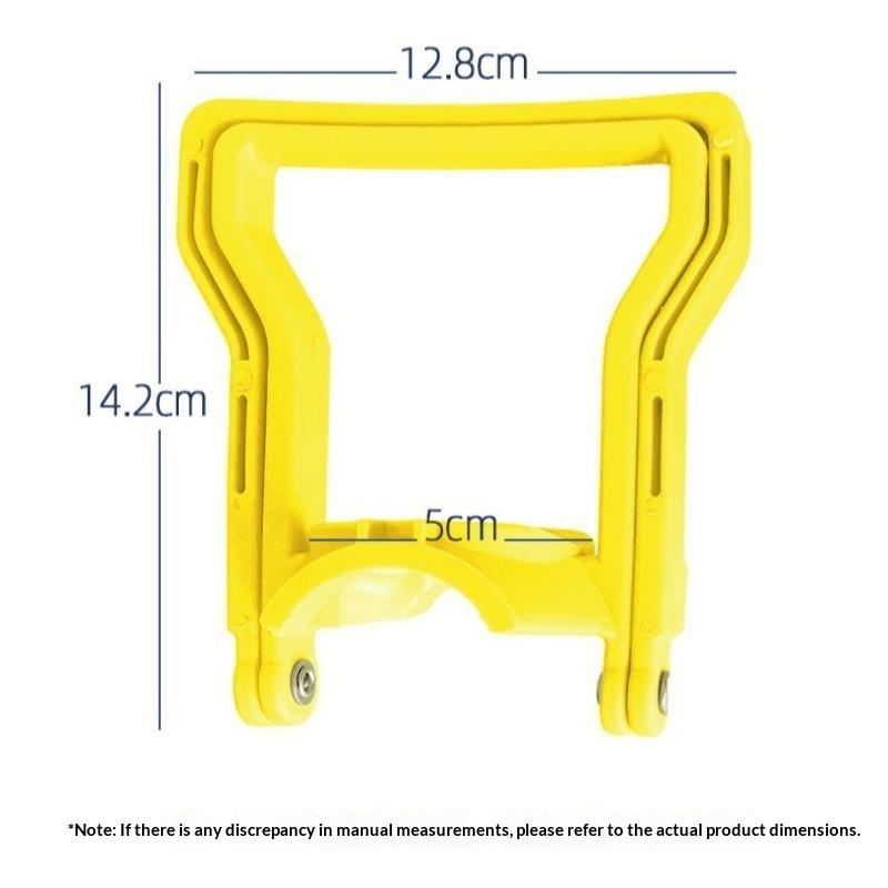 Heavy Duty Plastic Water Bucket Handle Labor Saving Portable Pail Grip Lifter for Household Cleaning Fishing Camping