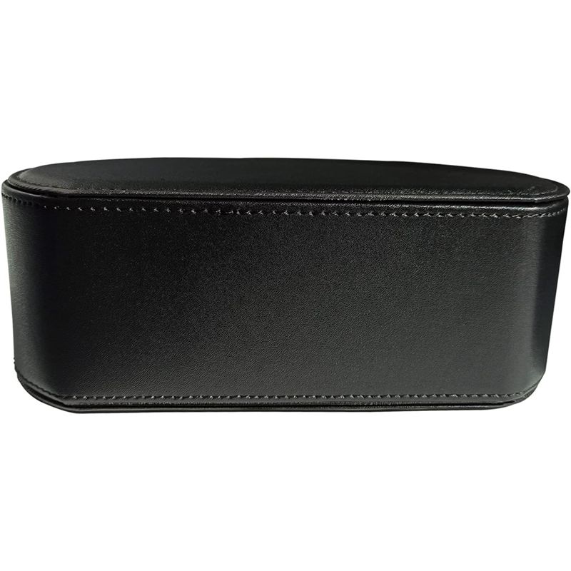 M-Modern-Cosmetics Brush 5 Grid Pu Leather Organizer Remote Control Phone And Tv Holder Desk Storage Box
