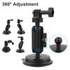 K03 For Insta360/GoPro Rotatable Action Camera Bracket Magnetic Suction Cup Mount Camera Support Stand