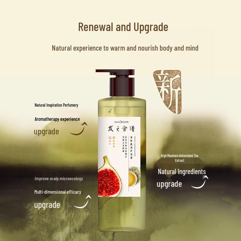 Hair Recipe Fig White Tea Fluffy Care Gift Set